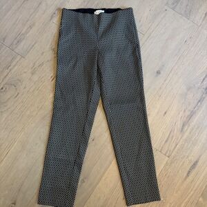 ELLE‎ Womens Black White Patterned Skinny Leggings XS